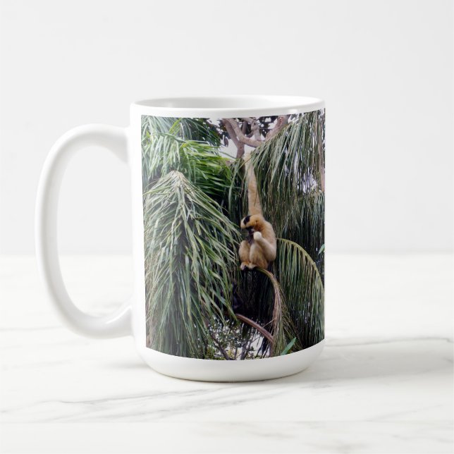 Gibbon bara hanging runt, kaffemugg (Vänster)