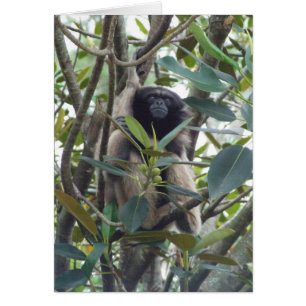 Gibbon Hälsningskort