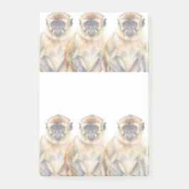 Gibbon Post-it Block