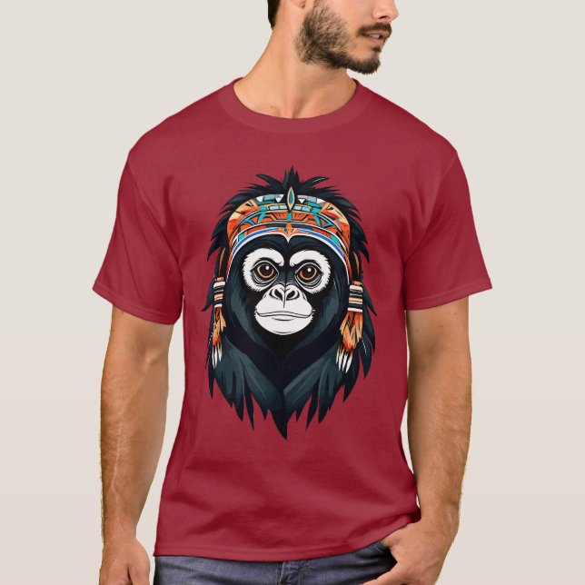 Gibbon T Shirt (Framsida)