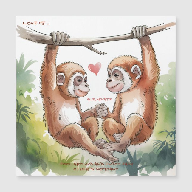 Gibbon Valentiness (Framsida)