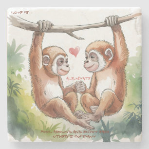 Gibbons i Kärlek Stenunderlägg