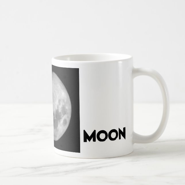 Gibbous månemugg kaffemugg (Höger)