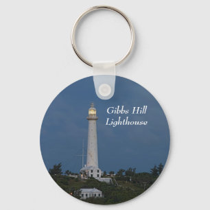 Gibbs backefyr på soluppgången Keychain Nyckelring