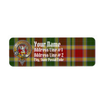 Gibbs Gibsone Tartan & Badge