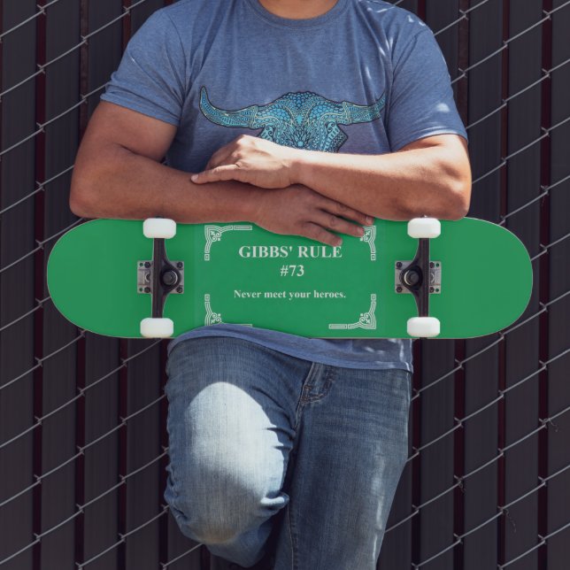 Gibbs regel 73 mini skateboard bräda 18,5 cm (Utomhus 3)