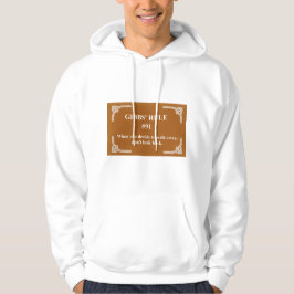 Gibbs regel 91 hoodie