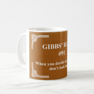 Gibbs regel 91 kaffemugg