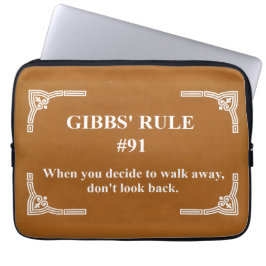 Gibbs regel 91 laptop fodral