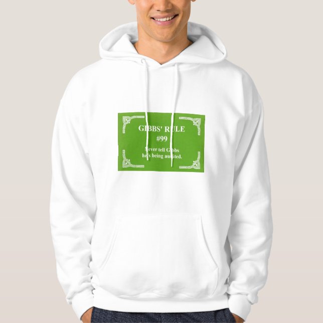 Gibbs regel 99 hoodie (Framsida)