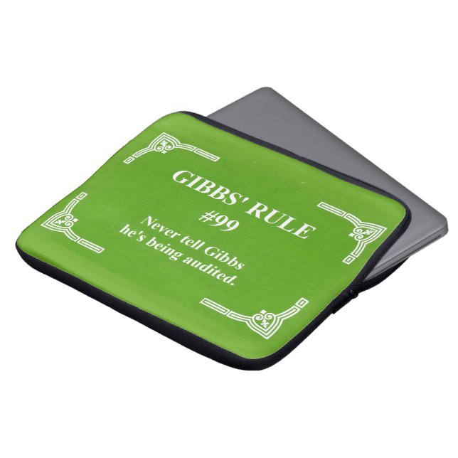 Gibbs regel 99 laptop fodral (Framsida topp)