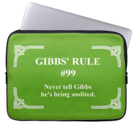 Gibbs regel 99 laptop fodral