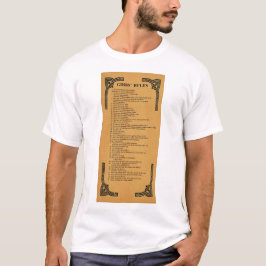 Gibbs regler t shirt