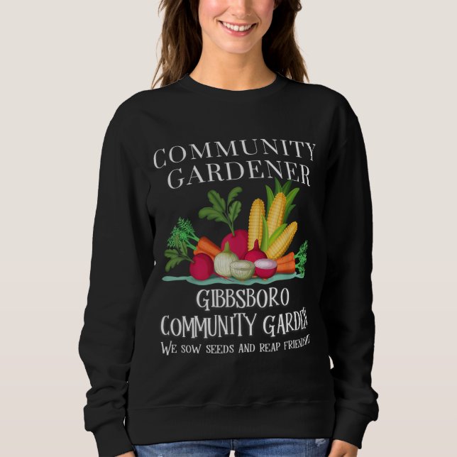 Gibbsboro Community Garden Sow-frön och Rap Frie T Shirt (Framsida)