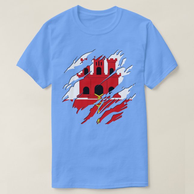 Gibraltar Always T Shirt (Design framsida)