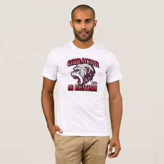 Gibraltar är British Arg Monkey Tshirt T Shirt
