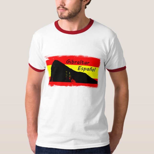Gibraltar Espanol T-Shirt (Framsida)