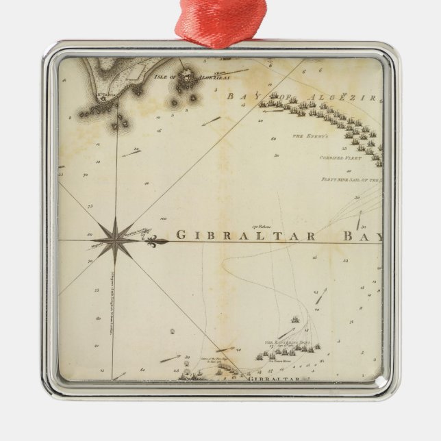 Gibraltar Julgransprydnad Metall (Framsidan)