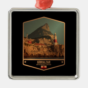 Gibraltar Julgransprydnad Metall