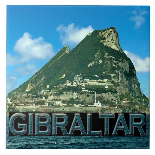 Gibraltar Kakelplatta (Framsidan)