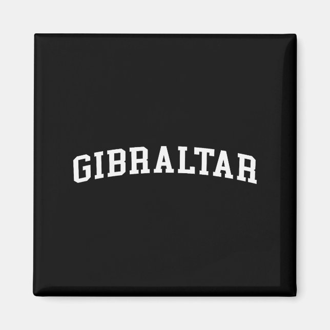 Gibraltar  magnet (Framsidan)