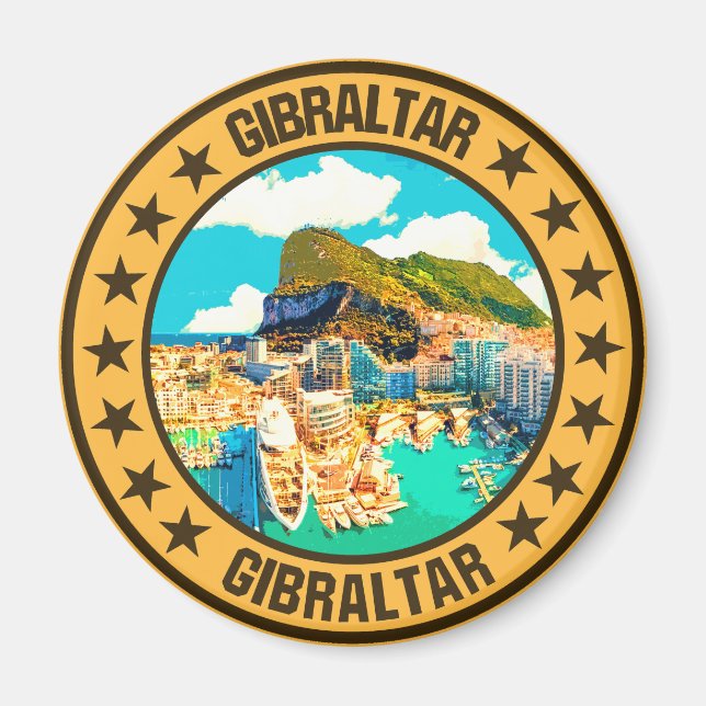 Gibraltar Magnet (Framsidan)
