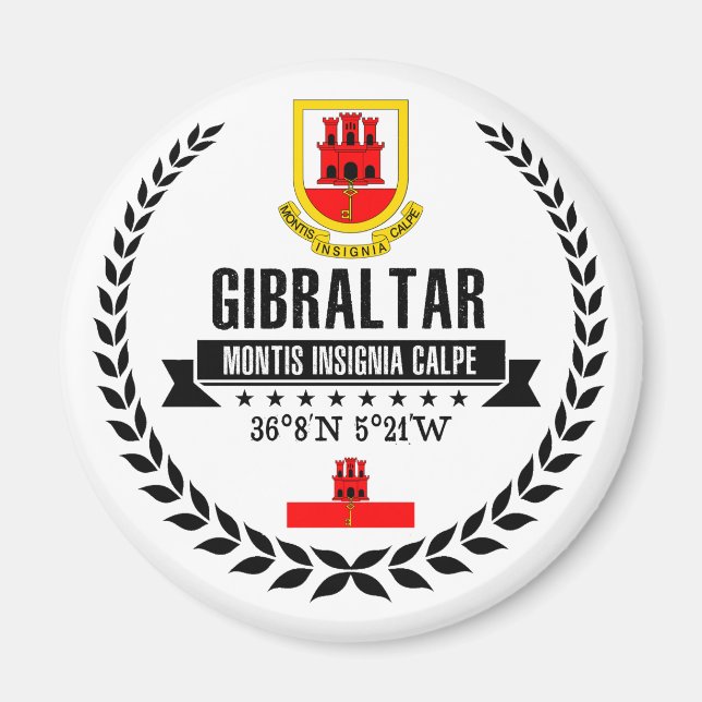 Gibraltar Magnet (Framsidan)