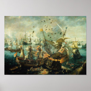 Gibraltar-slaget Poster