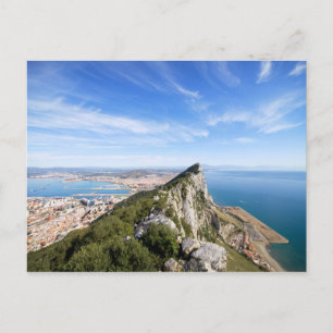 Gibraltar sten vykort