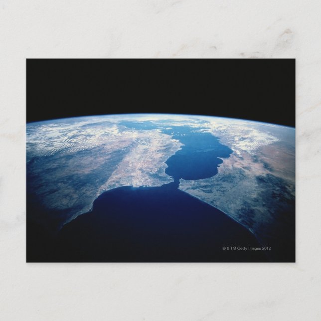 Gibraltar sund vykort (Framsida)