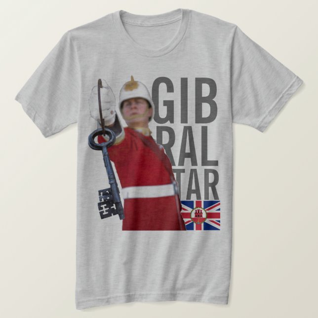 GIBRALTAR T SHIRT (Design framsida)