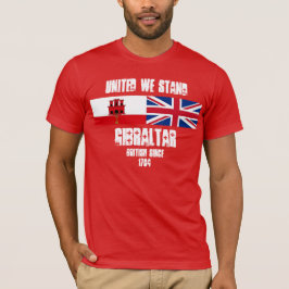 Gibraltar United We stand T-Shirt Design