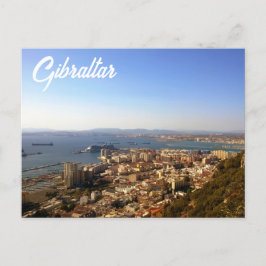 Gibraltar von oben vykort