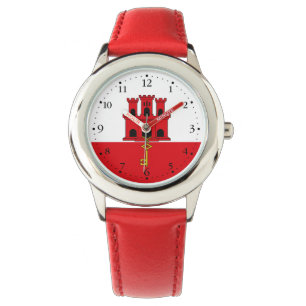 Gibraltarflagga Armbandsur
