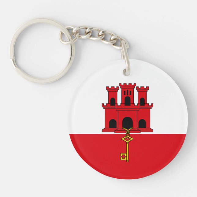 Gibraltars flagga (Framsidan)