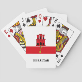 Gibraltars flagga casinokort