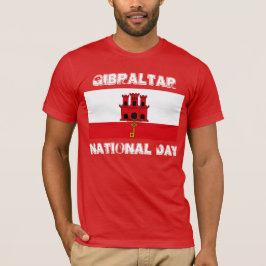 Gibraltars nationaldag T-Shirt Design