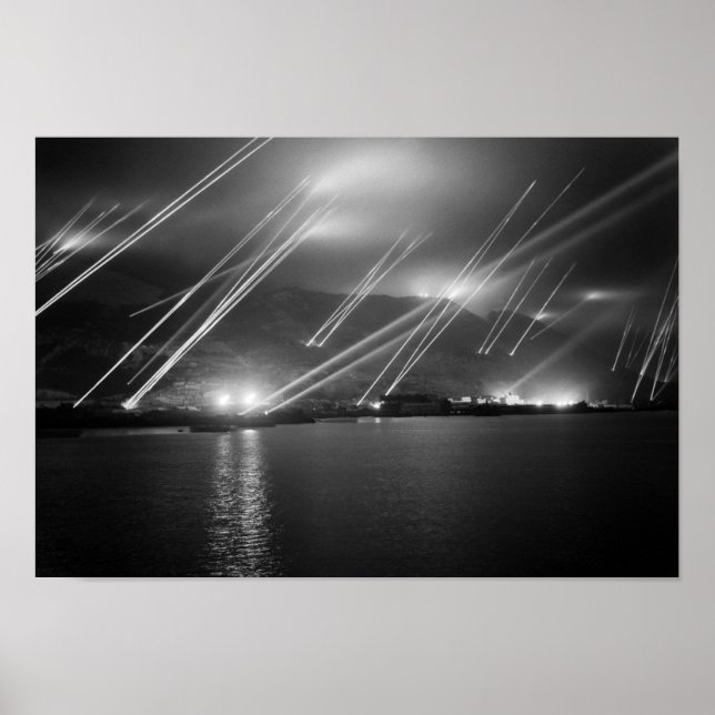 Gibraltars Sten - WW2 1942 Poster (Framsidan)