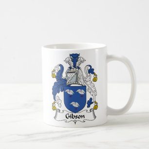 Gibson familjvapensköld kaffemugg