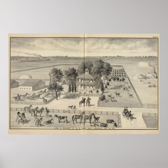 Gibson farm, Woodland Poster (Framsidan)