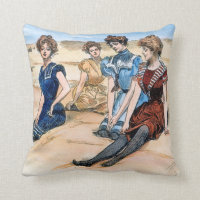 Gibson flickor på stranden, 1900