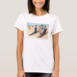 Gibson flickor på stranden, 1900 tee