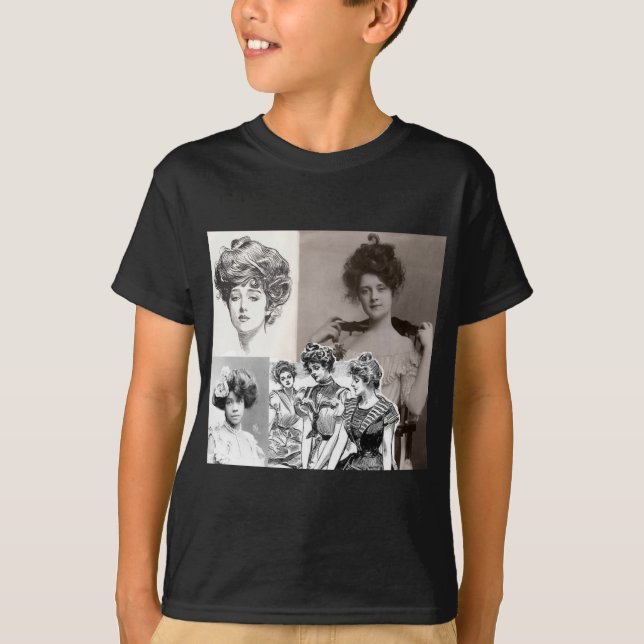 gibson-flickor t-shirt (Framsida)