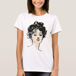 Gibson Girl Head Designations Tee Shirt
