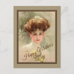 Gibson Girl Mors dag Vykort