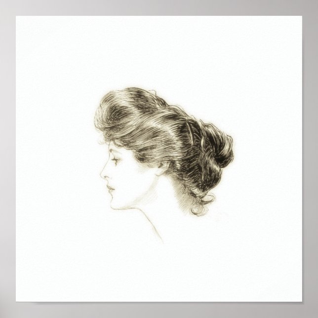 Gibson Girl Profile Poster (Framsidan)