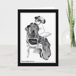 Gibson Girl Reading Kort