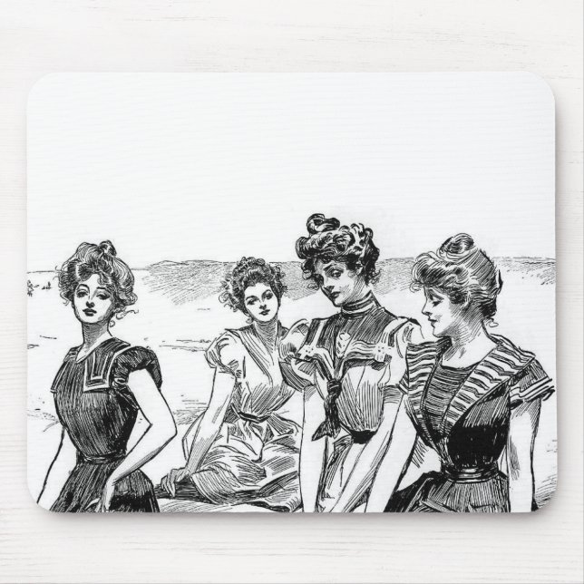 Gibson Girls vid Beach Musmatta (Framsidan)