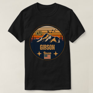 Gibson, Iowa Ia, USA T Shirt