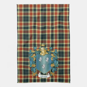 Gibson Jackar om Arm och Modern Tartan Kökshandduk